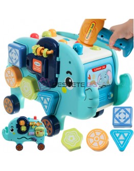 Образователен слон монтесори пъзел блокчета